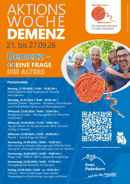 Aktionswoche Demenz vom 19. bis 28.09.2025 © iStock.com - Wavebreakmedia